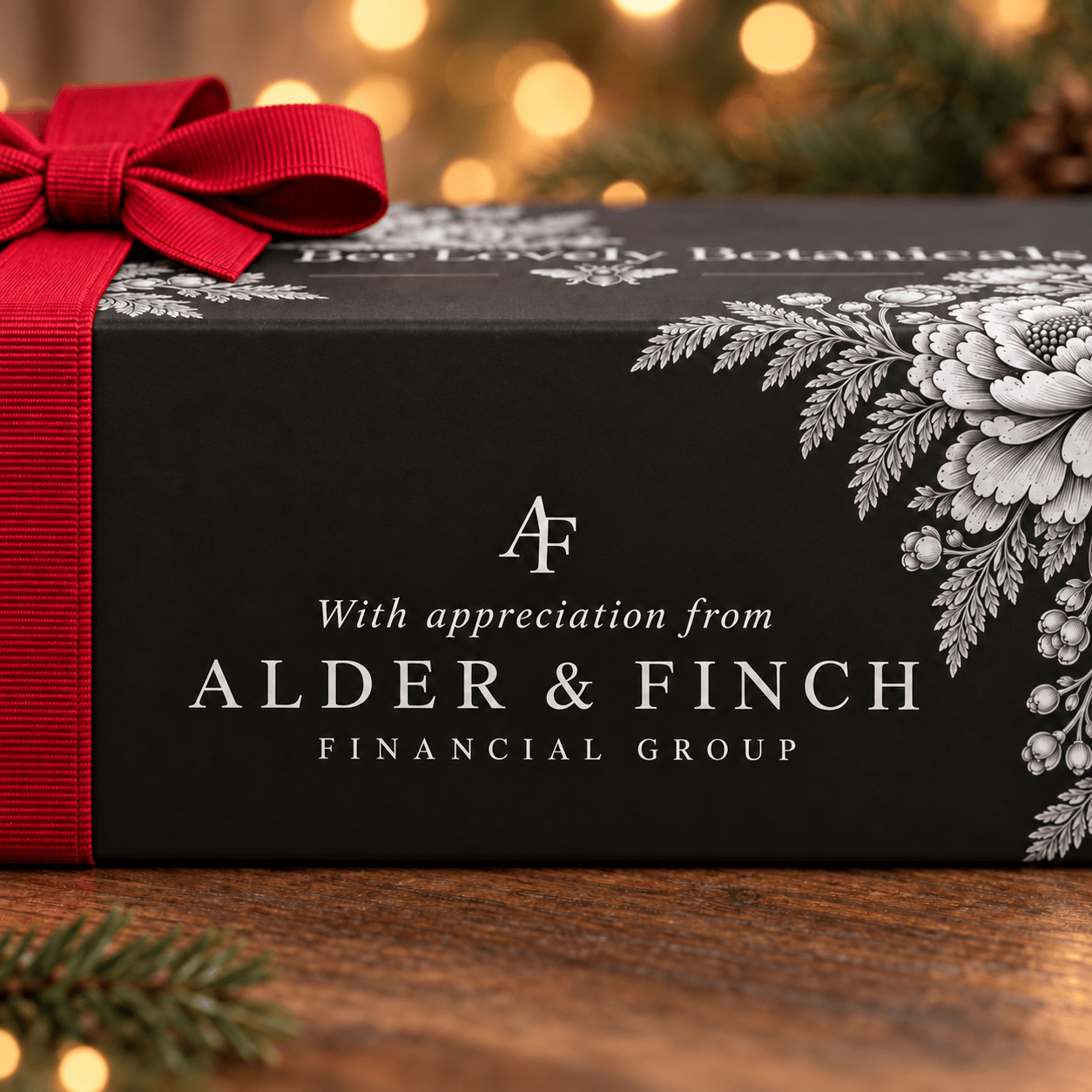 BeeLovelyBotanicals customization Customization for Corporate Gift Sets