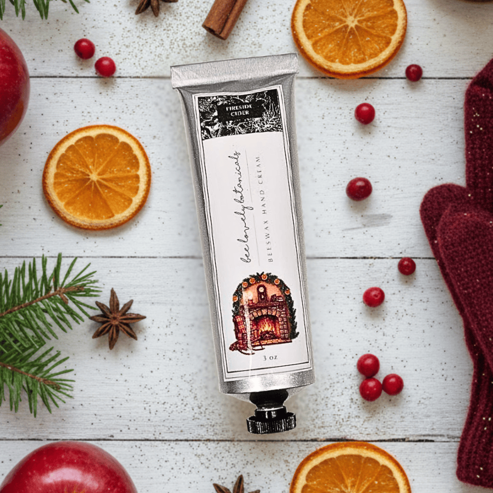 BeeLovelyBotanicals Health & Beauty Hand Cream FIreside Cider Beeswax Hand Cream
