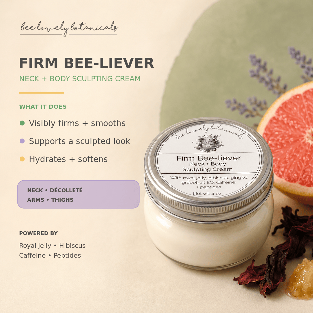 BeeLovelyBotanicals Lotion & Moisturizer Firm Beeliever Neck and Body Sculpting Cream