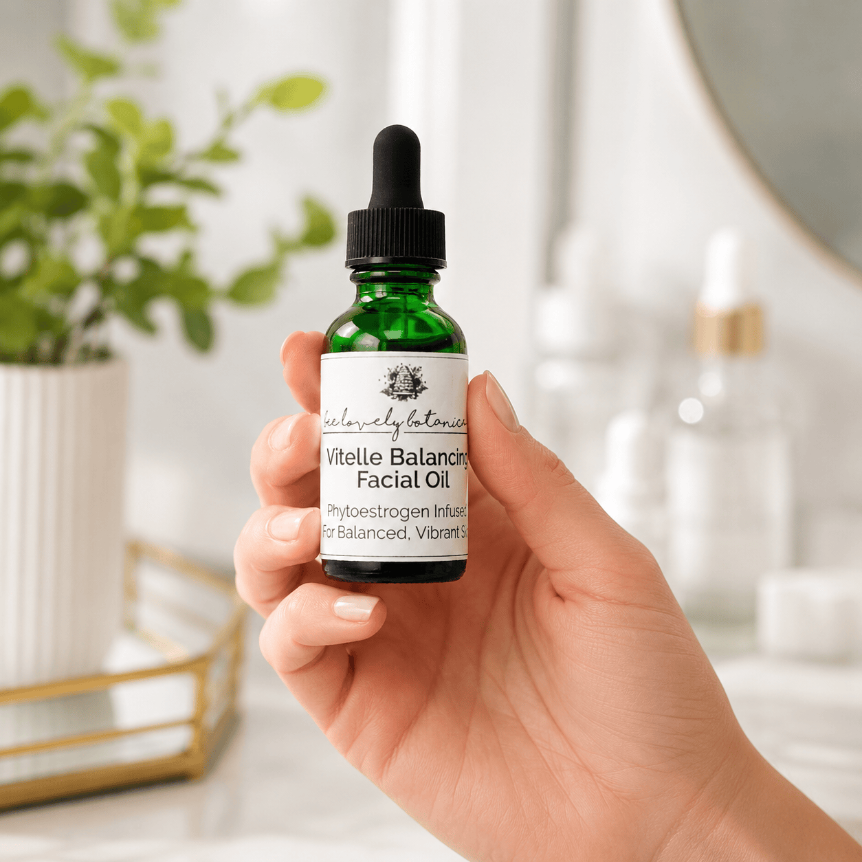 BeeLovelyBotanicals Health & Beauty Vitelle Phytoestrogen Infused Balancing Facial Oil