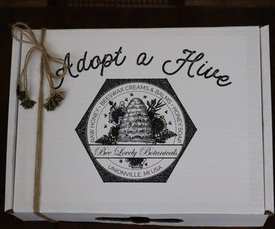 BeeLovelyBotanicals Adopt a Hive Save the Bees - Gift Box - Full Share