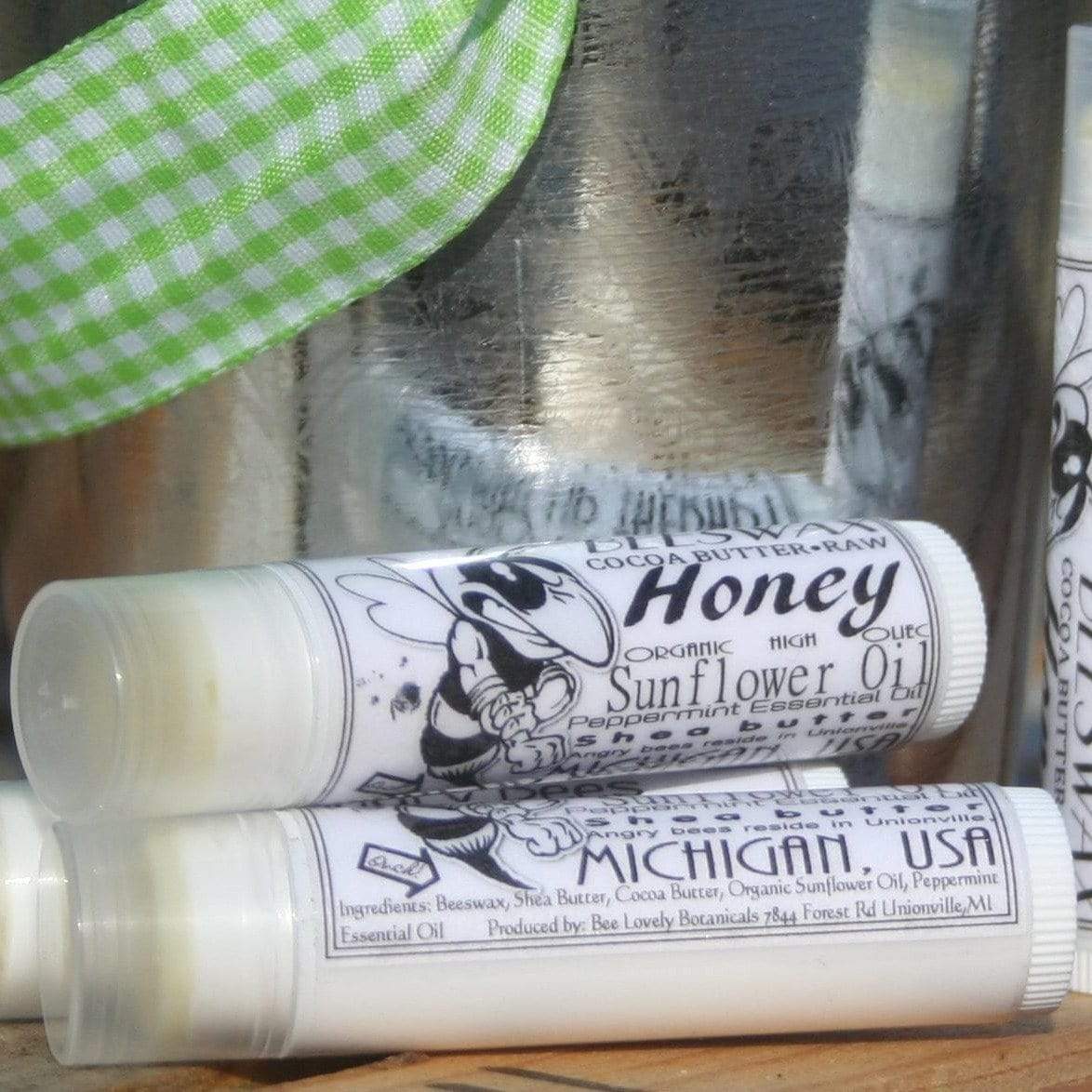 BeeLovelyBotanicals Lip Balm Sampler Set
