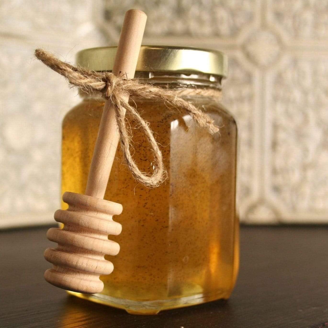 BeeLovelyBotanicals Madagascar Bourbon Vanilla Bean Infused Honey