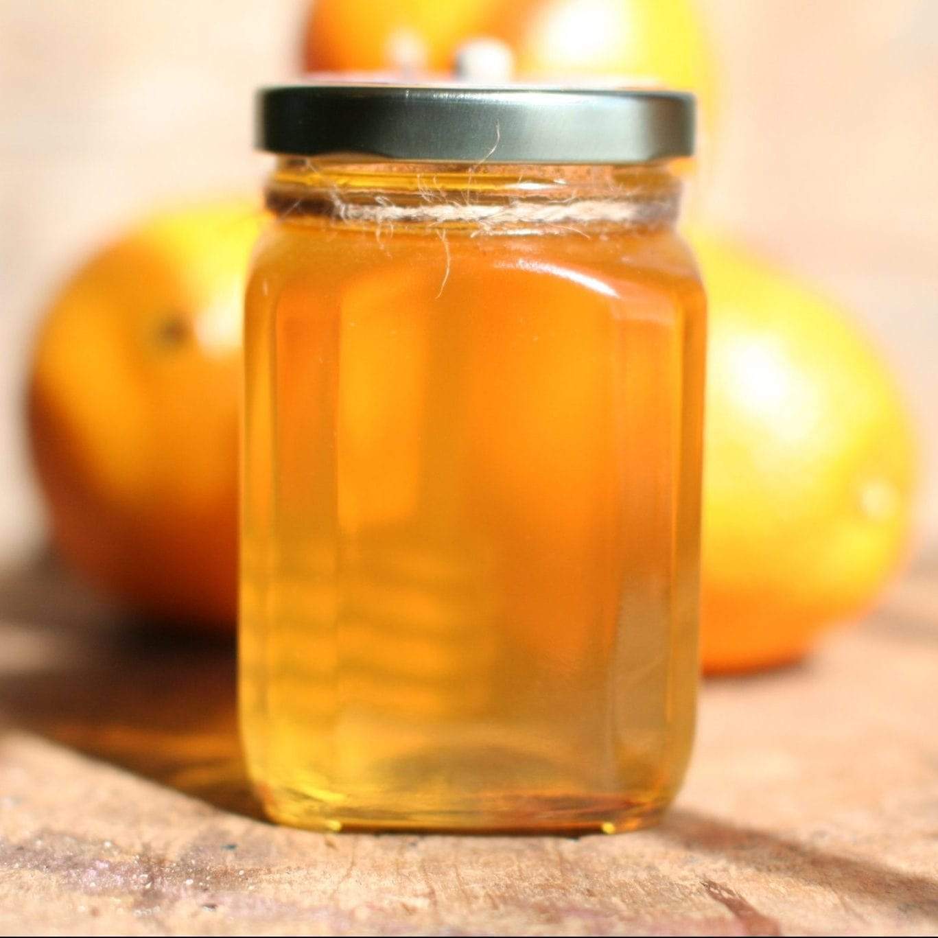 Orange Zest Infused Honey