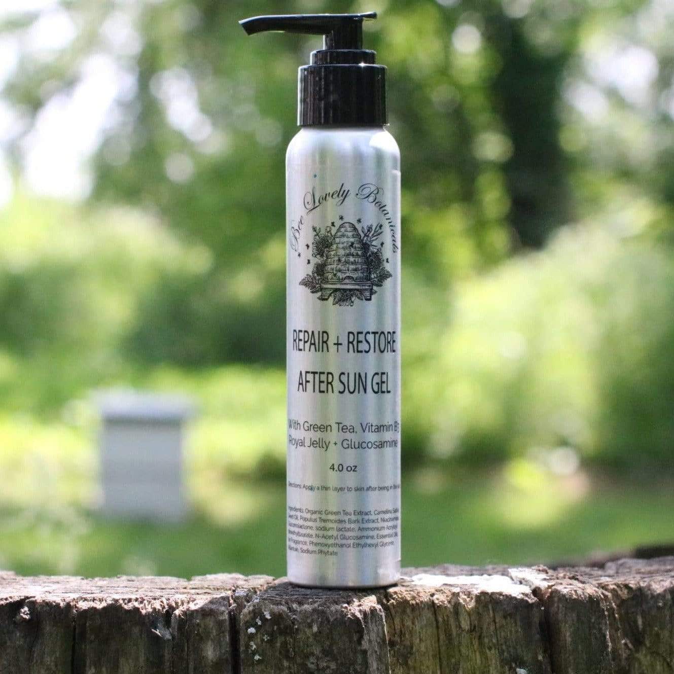 BeeLovelyBotanicals Repair + Restore After Sun Gel