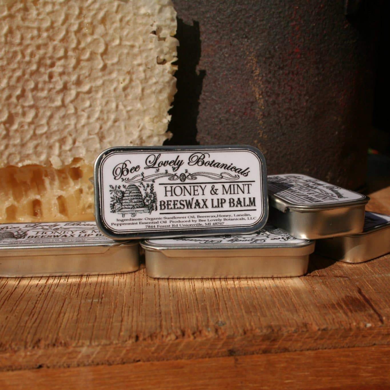 BeeLovelyBotanicals Vanilla Mint Beehive Gift Box