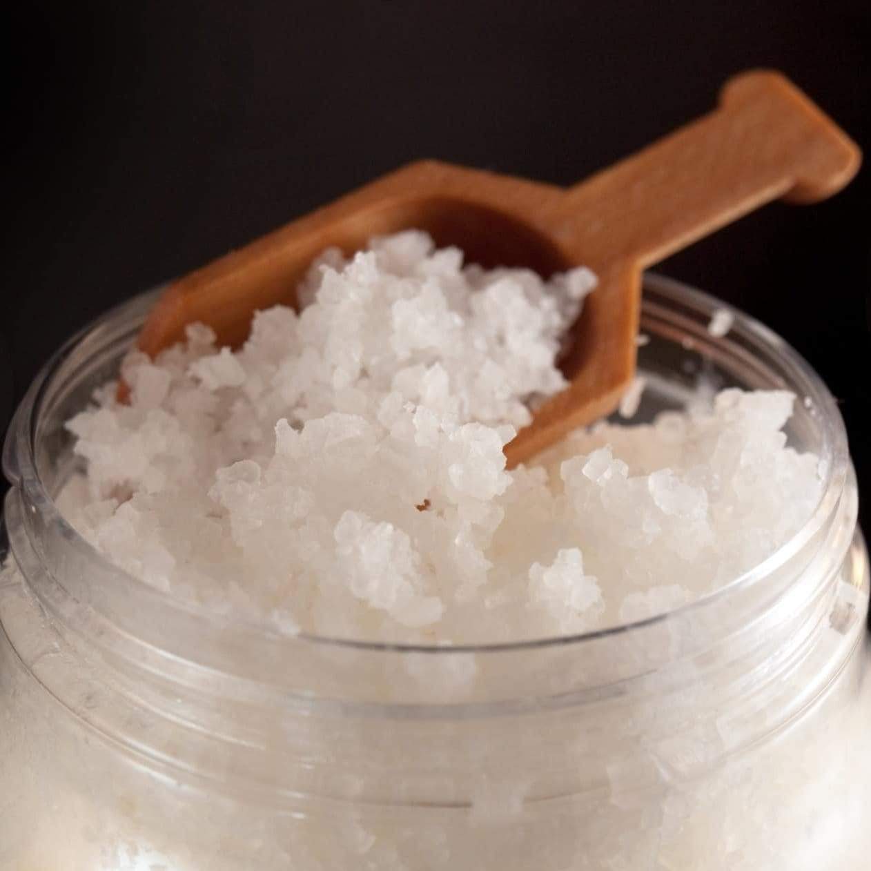 BeeLovelyBotanicals Vanilla Mint Salt + Propolis Foot Scrub