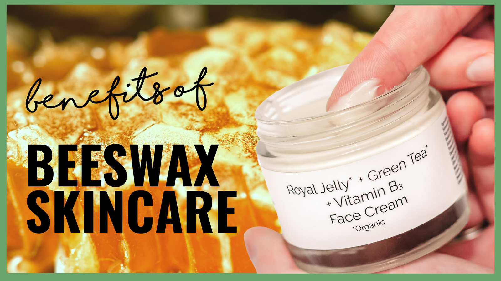 Benefits of beeswax in skincare - BeeLovelyBotanicals