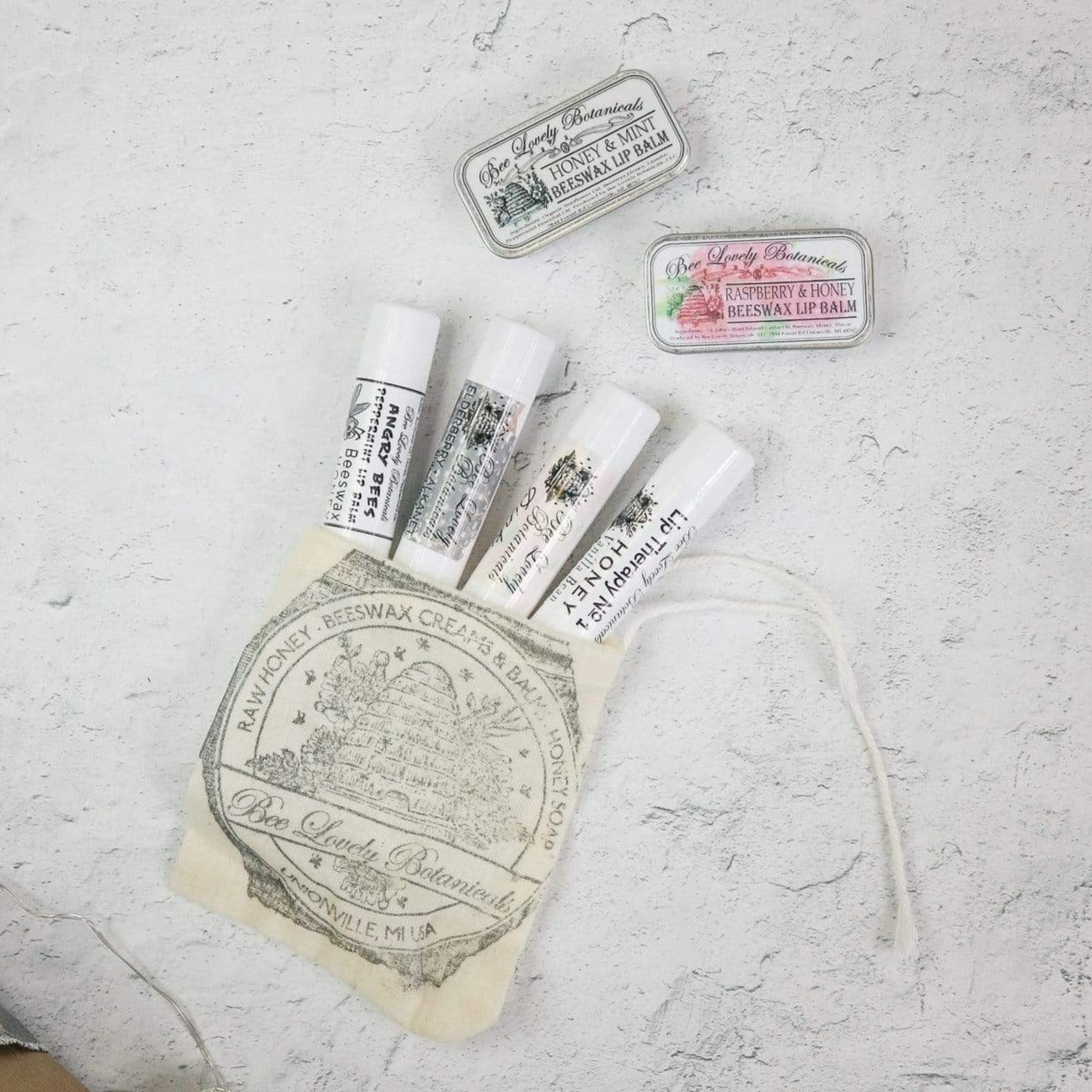 Beeswax & Honey Lip Balms | Natural Hydration for Dry Lips