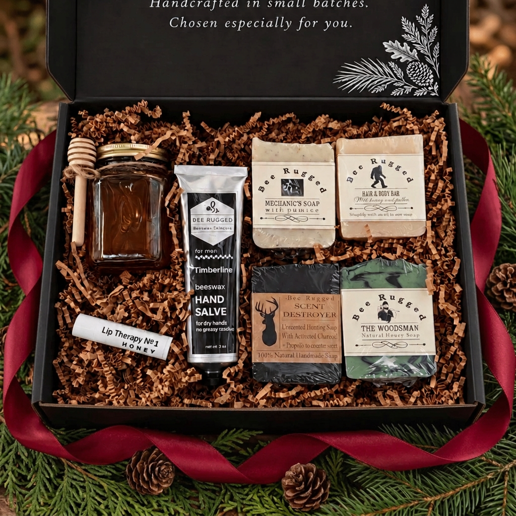 BeeLovelyBotanicals Bee Rugged Signature Corporate Gift Box