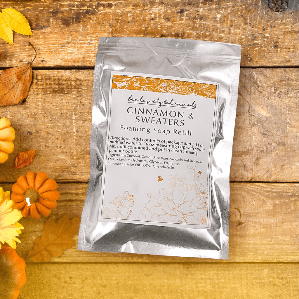 BeeLovelyBotanicals Foaming Soap Cinnamon and Sweaters Foaming Soap Concentrate