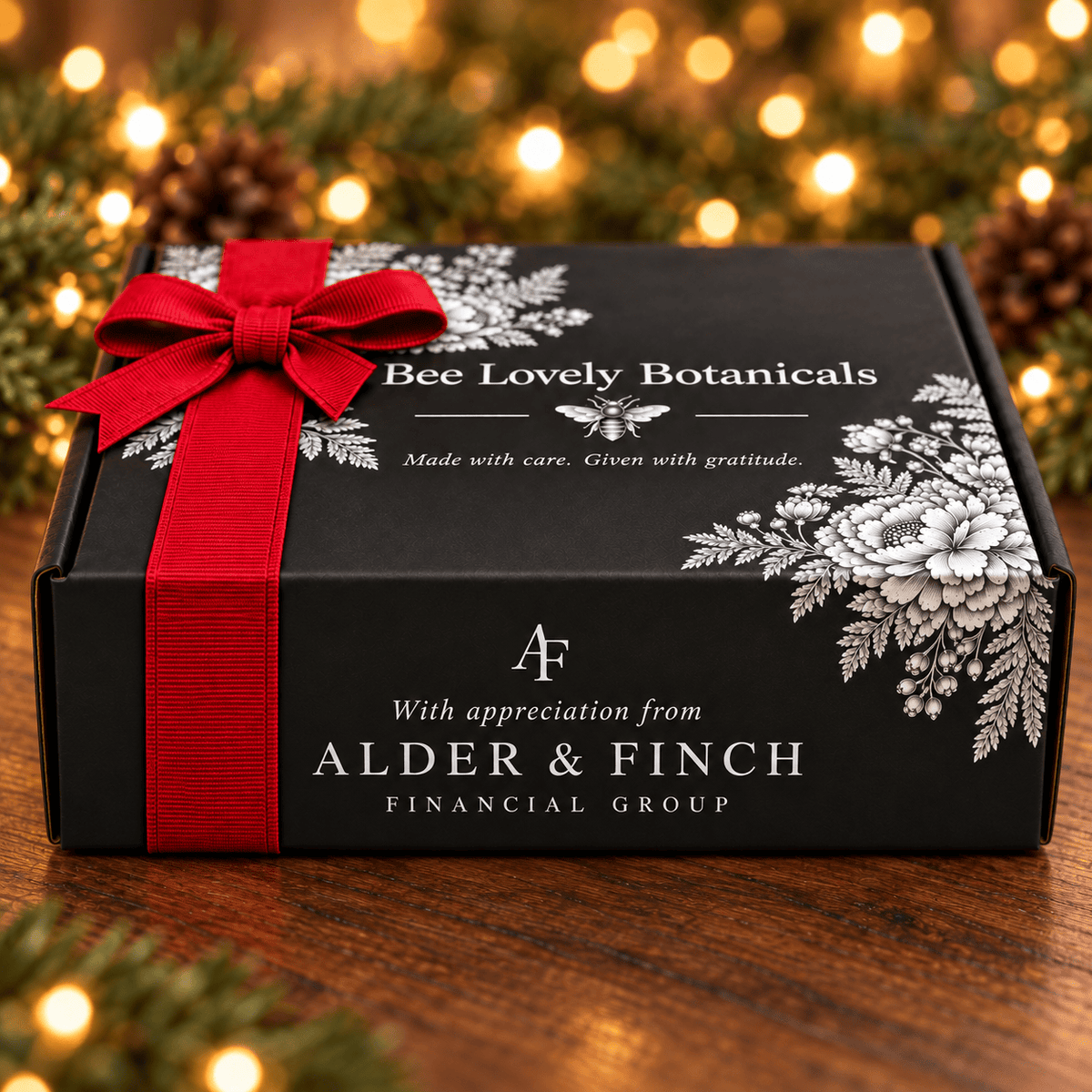 BeeLovelyBotanicals customization Customization for Corporate Gift  Sets