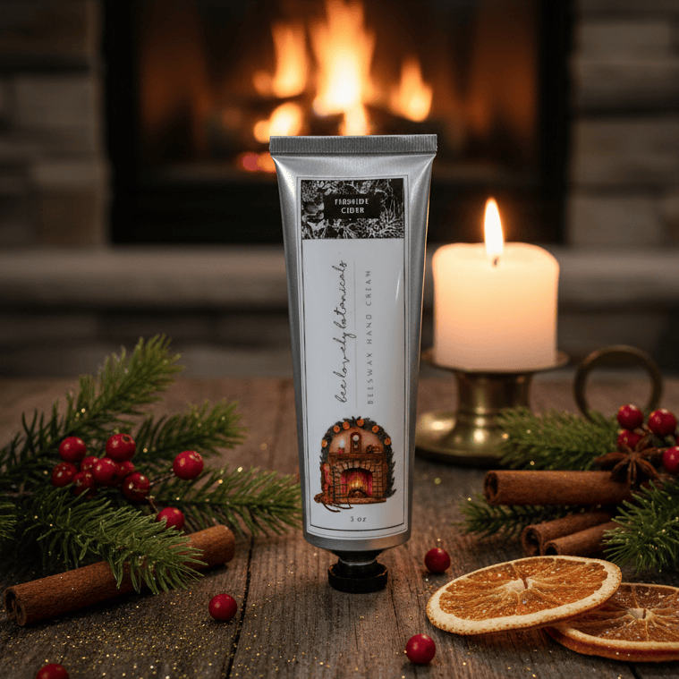 BeeLovelyBotanicals Health & Beauty Hand Cream FIreside Cider Beeswax Hand Cream