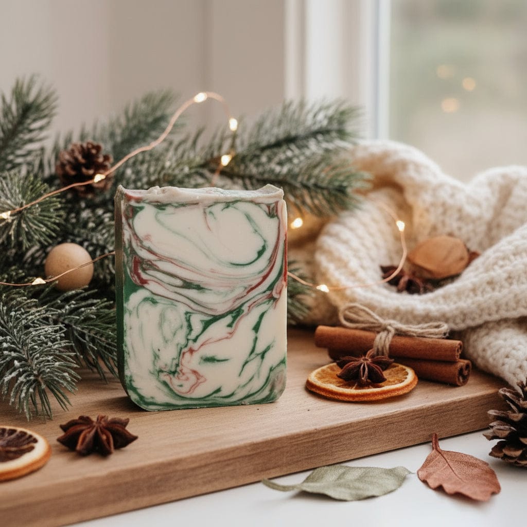 BeeLovelyBotanicals Bar Soap Fireside Cider Honey Soap