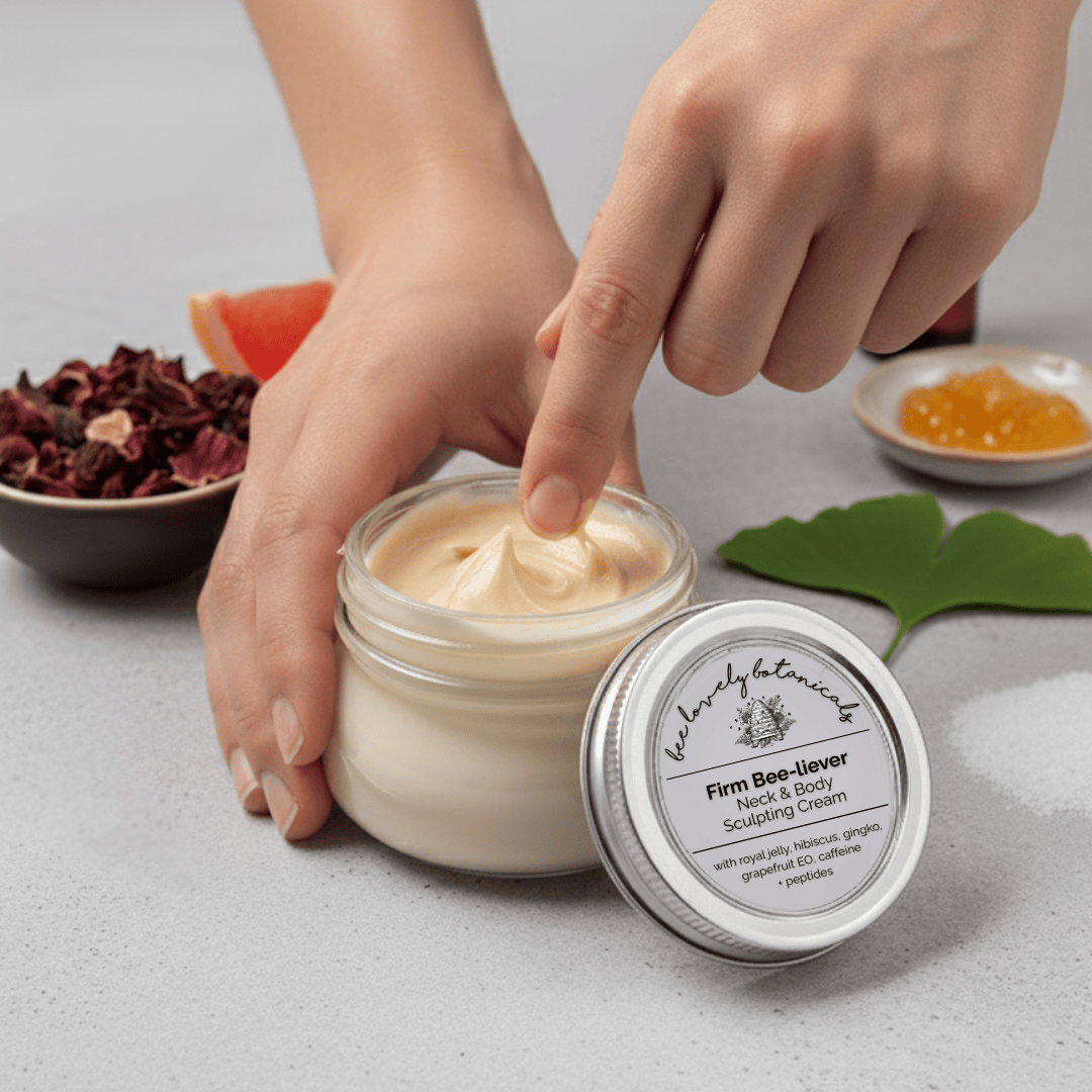 BeeLovelyBotanicals Lotion &amp; Moisturizer Firm Beeliever Neck and Body Sculpting Cream
