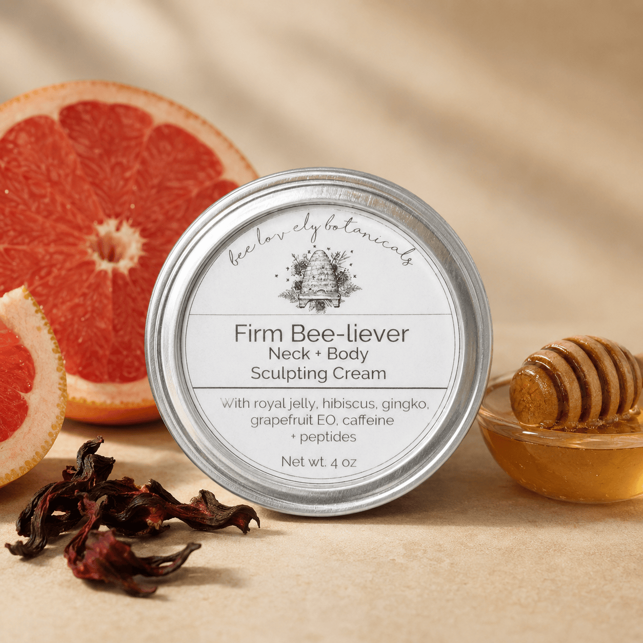 BeeLovelyBotanicals Lotion & Moisturizer Firm Beeliever Neck and Body Sculpting Cream