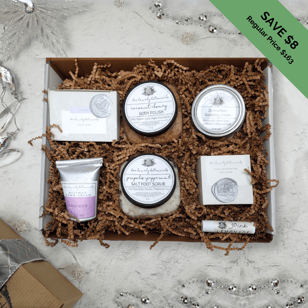 BeeLovelyBotanicals Bath &amp; Body Gift Sets Honeybee Spa Box