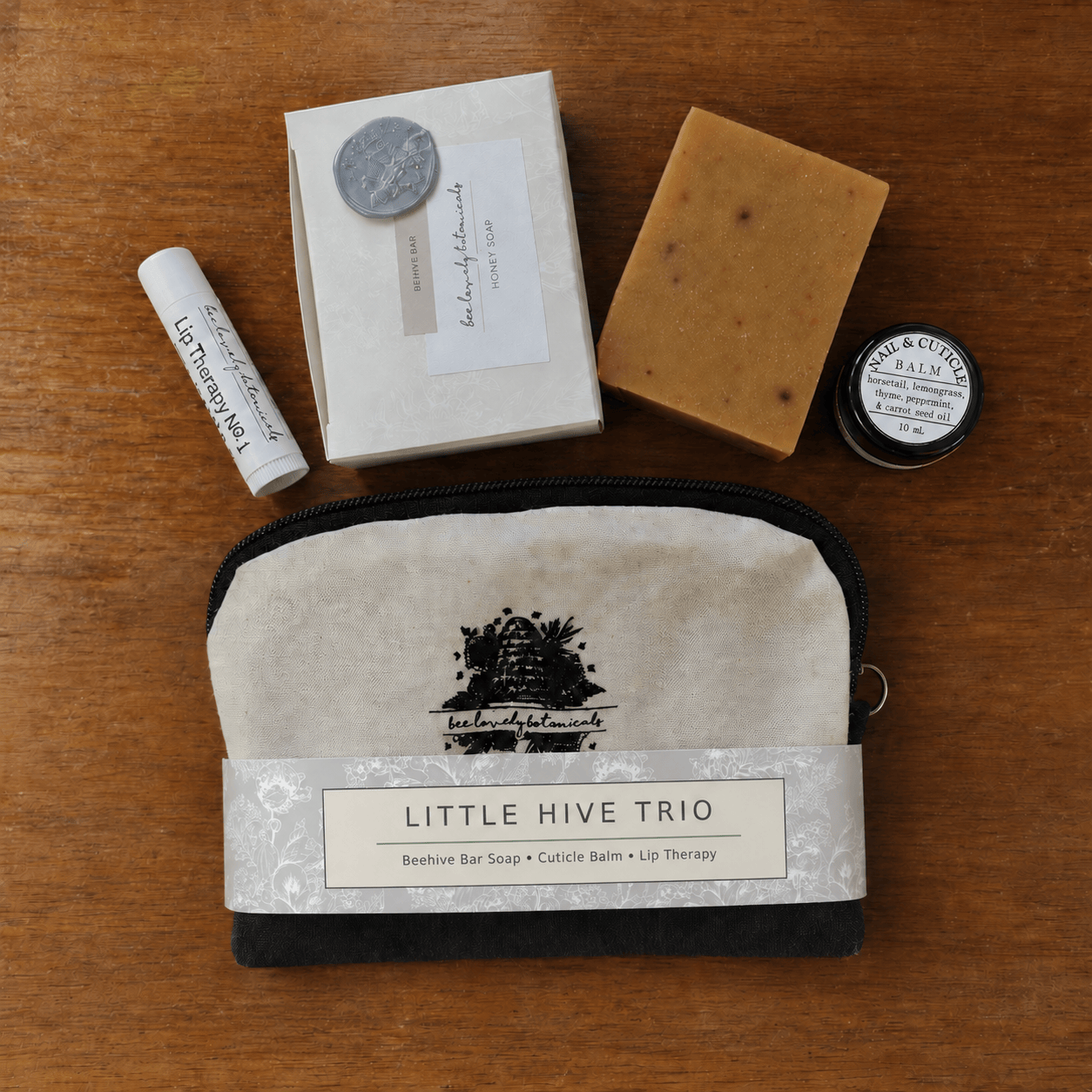 BeeLovelyBotanicals Bath & Body Gift Sets Little Hive Trio