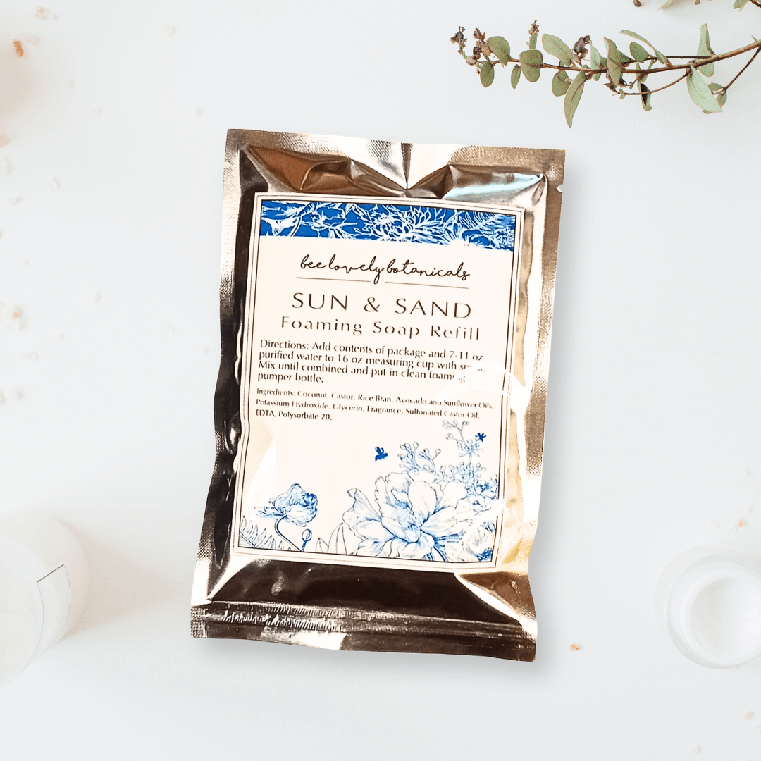 BeeLovelyBotanicals Foaming Soap Sun and Sand Foaming Soap Concentrate