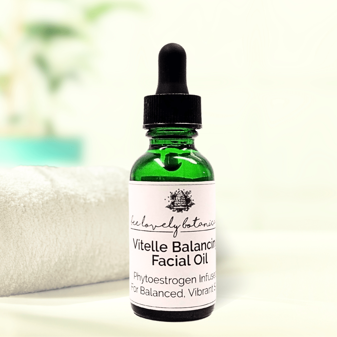 BeeLovelyBotanicals Cosmetics Vitelle Phytoestrogen Infused Balancing Facial Oil