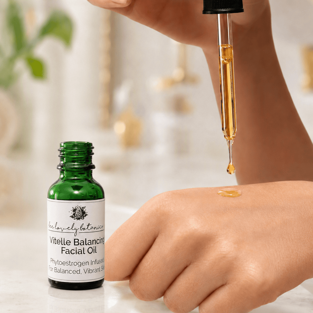 BeeLovelyBotanicals Health & Beauty Vitelle Phytoestrogen Infused Balancing Facial Oil