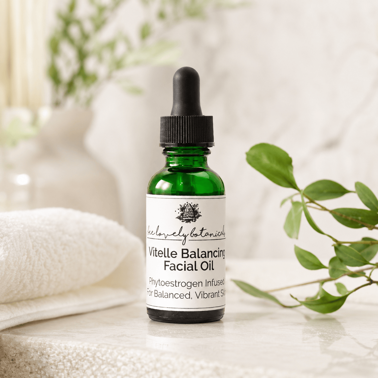 BeeLovelyBotanicals Health & Beauty Vitelle Phytoestrogen Infused Balancing Facial Oil