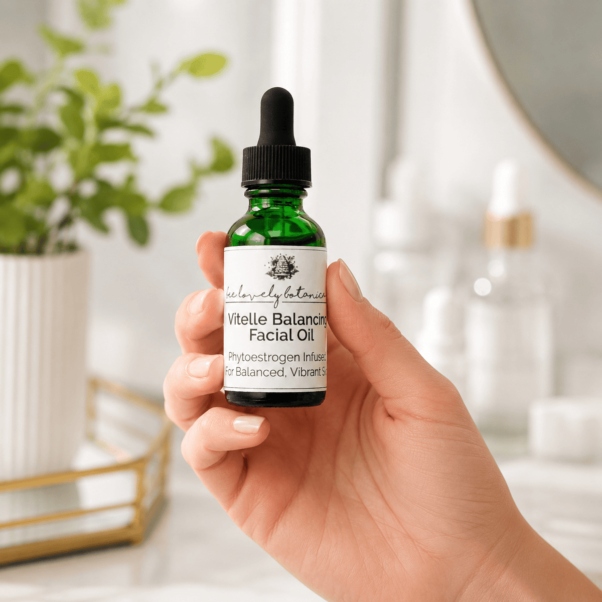 BeeLovelyBotanicals Health & Beauty Vitelle Phytoestrogen Infused Balancing Facial Oil