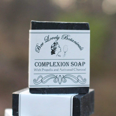 BeeLovelyBotanicals Activated Charcoal Propolis Complexion Soap
