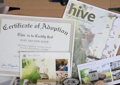 BeeLovelyBotanicals Adopt a Hive Save the Bees - Honey Half Share