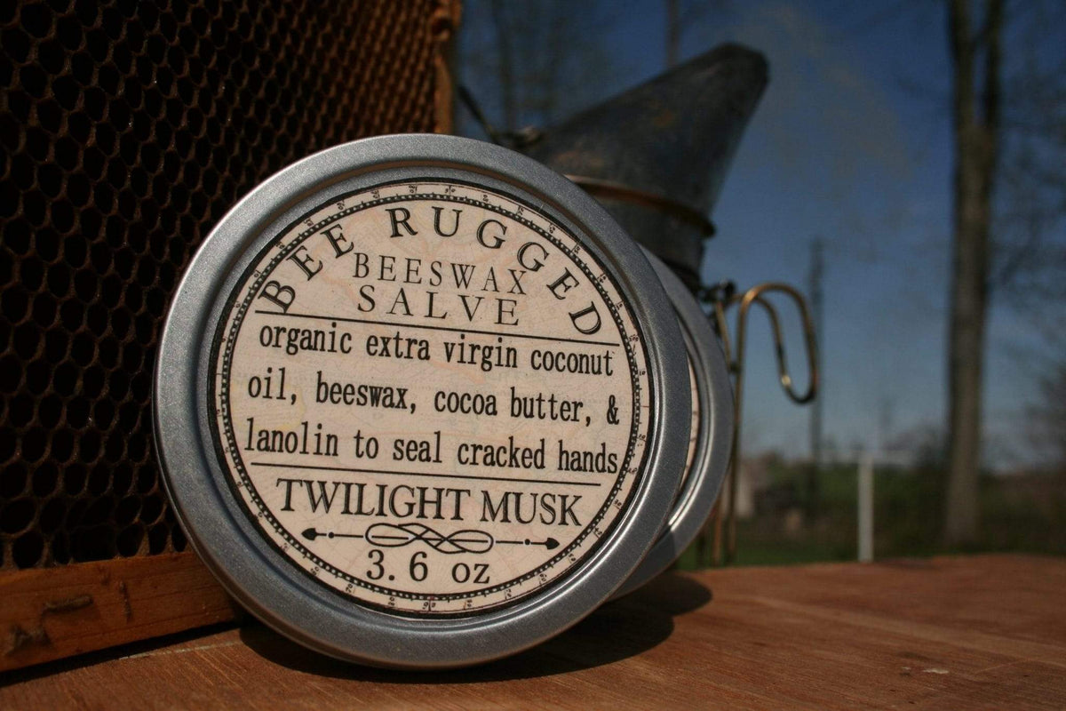 BeeLovelyBotanicals Bee Rugged Beeswax Hand Salve