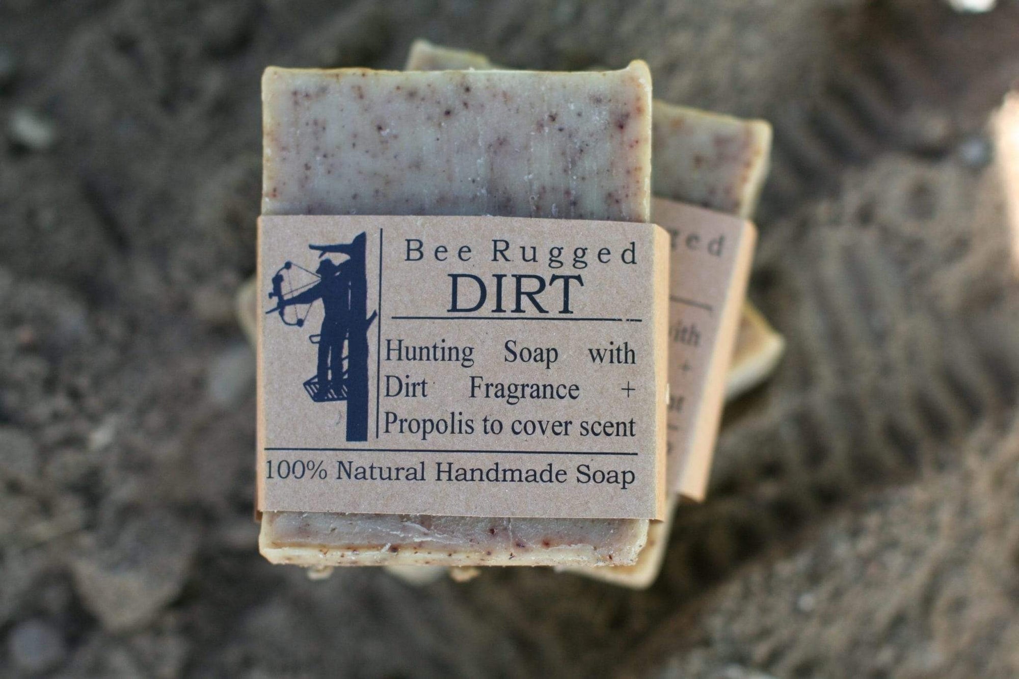Bee Rugged Dirt Cover Scent Hunting Soap by Bee Lovely Botanicals