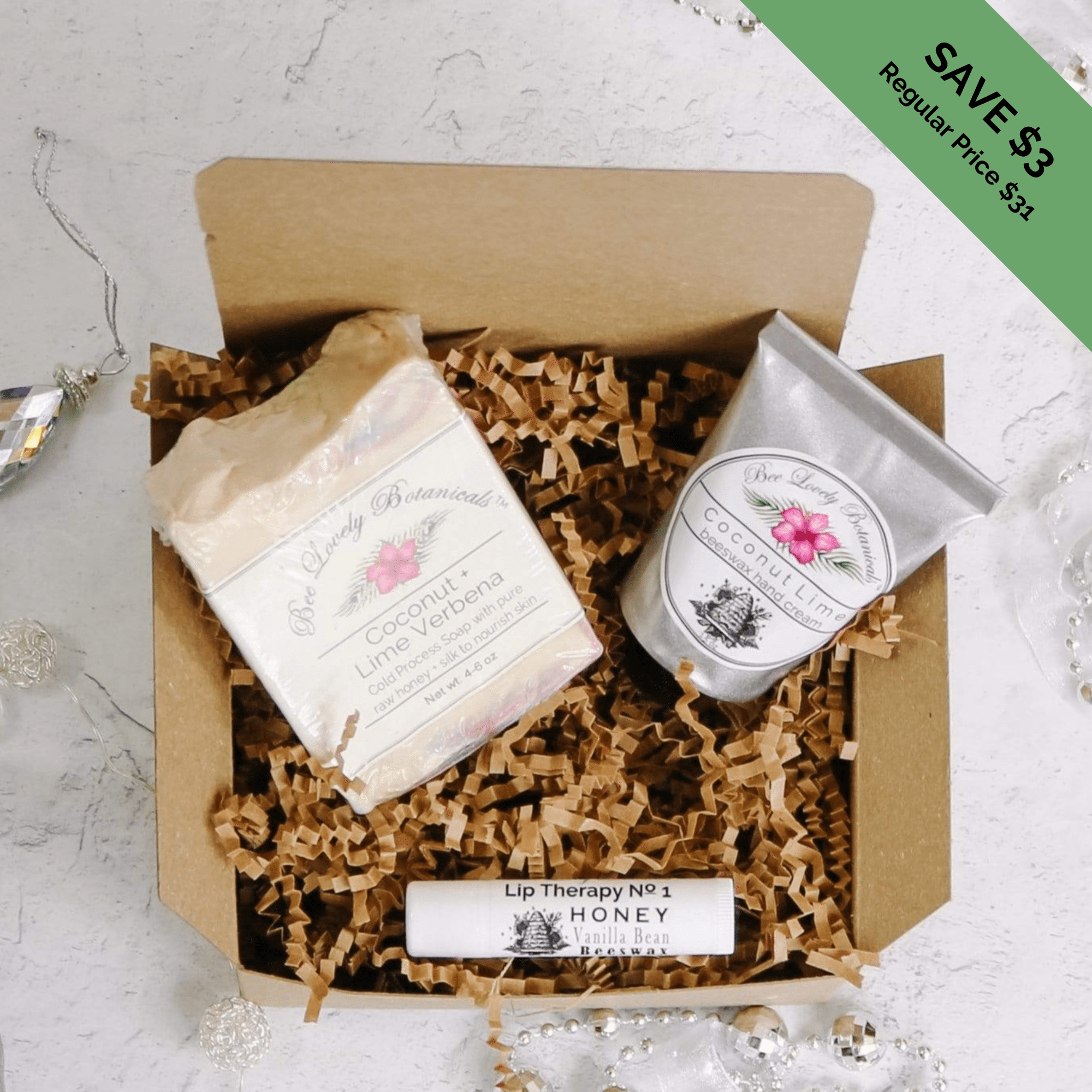 Taos Bee  Bee Wonderful Spa-Inspired Gift Box Set Filled with