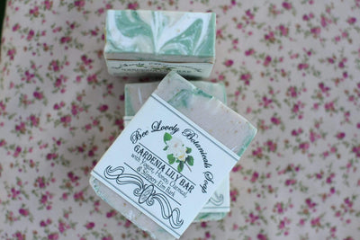 BeeLovelyBotanicals Gardenia Lily Bar Soap
