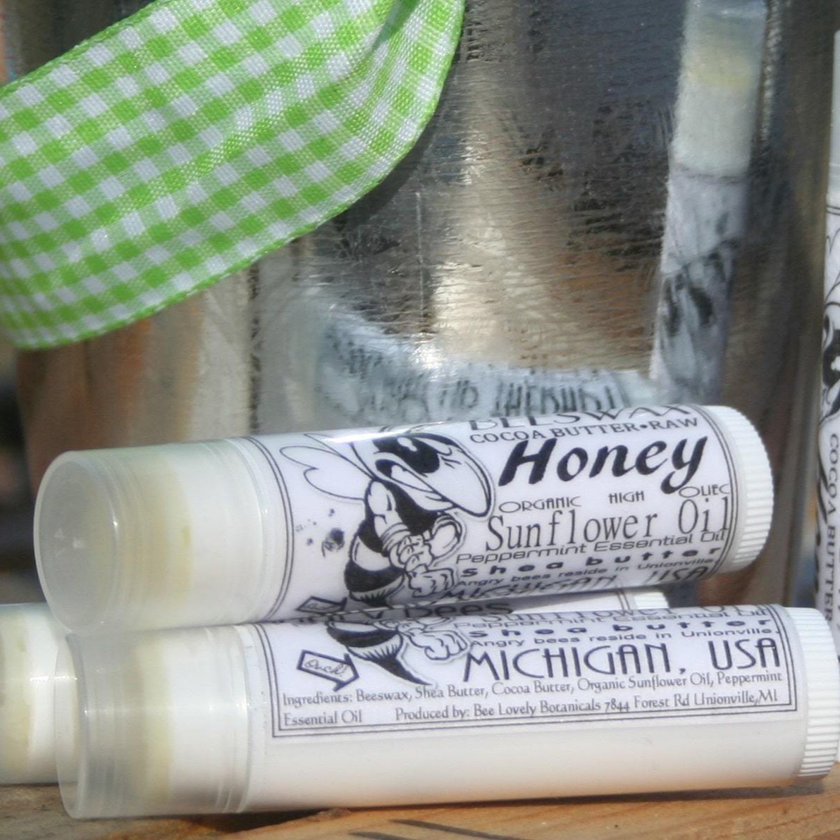 BeeLovelyBotanicals Gardenia Lily Beehive Gift Box