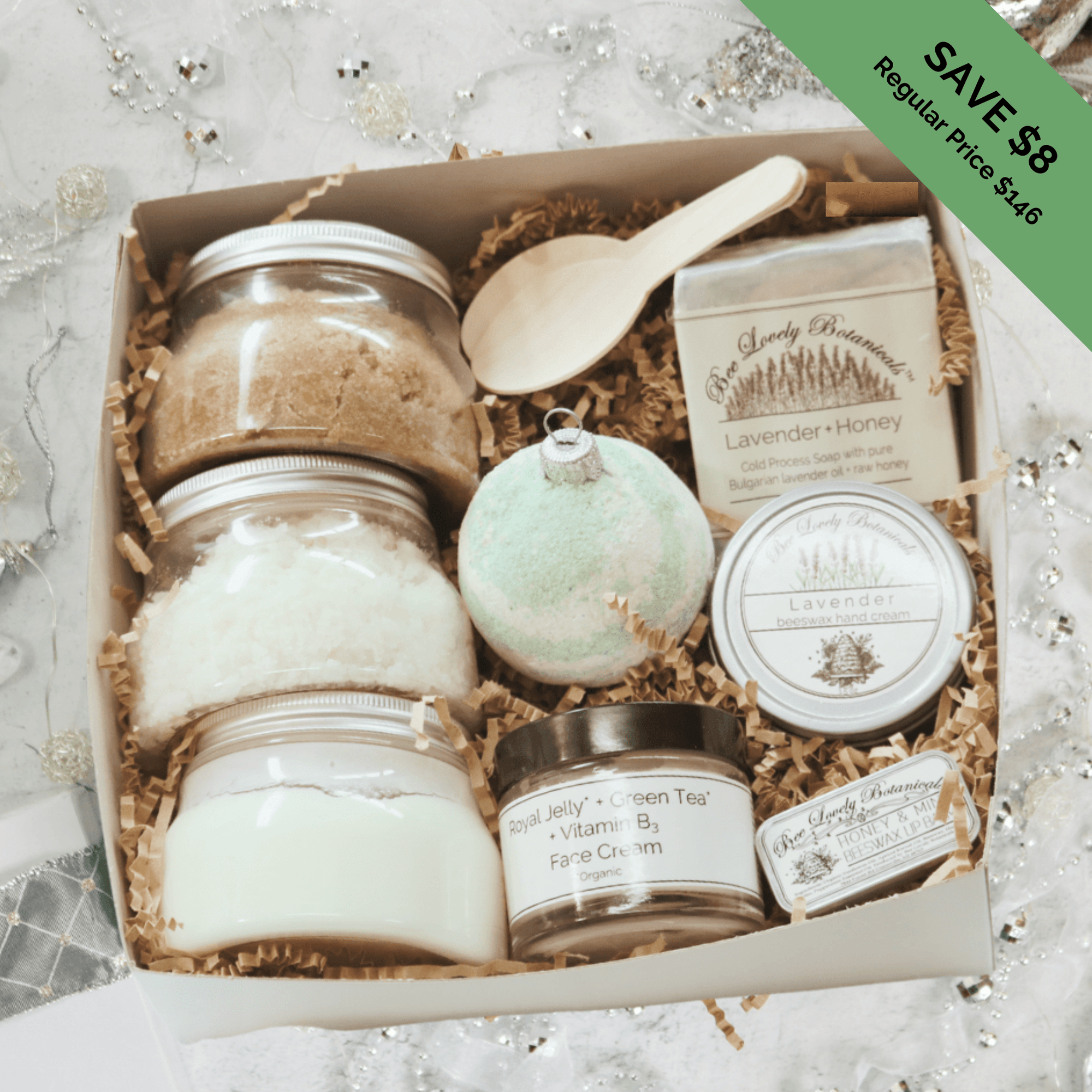 Bee Gifts for Women Honey Bee Holiday Gifts Box Spa Gifts for Her Set With  Goat Milk Soap You Are Sweet as Can Bee Gift Basket 