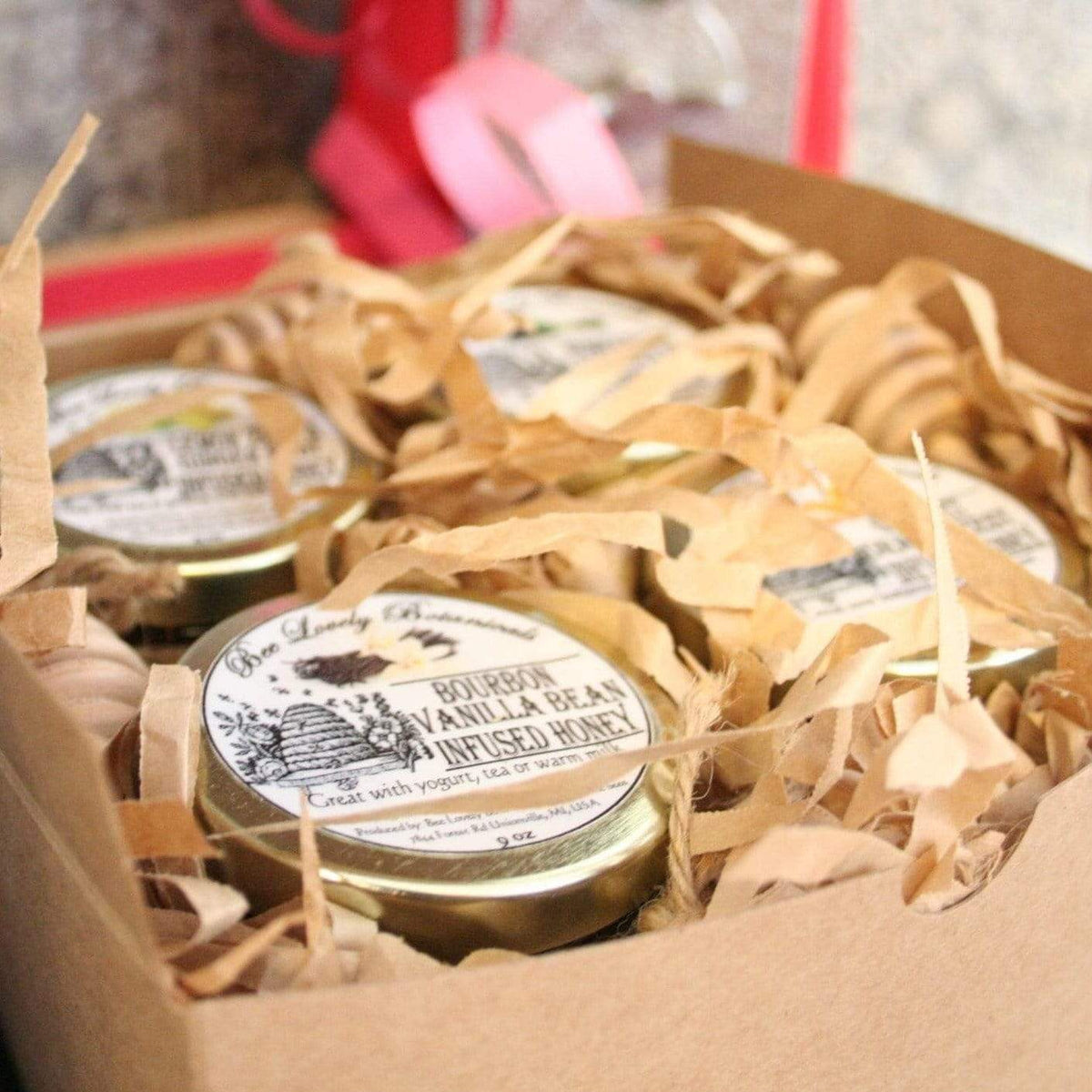 BeeLovelyBotanicals Infused Honey Gift Set