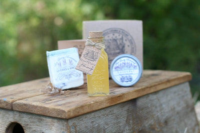 BeeLovelyBotanicals Lavender & Honey Beehive Gift Box
