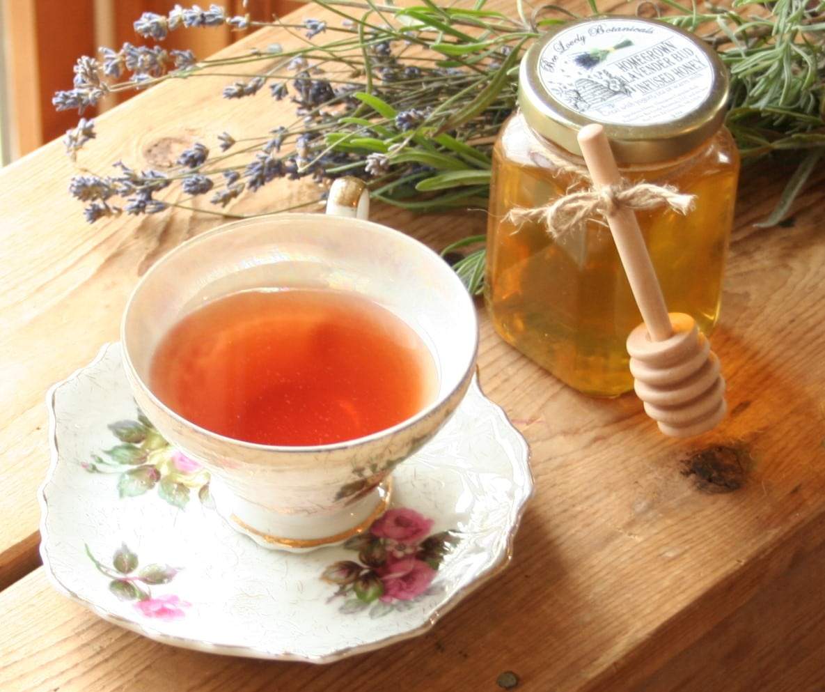BeeLovelyBotanicals Lavender Infused Honey