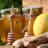 BeeLovelyBotanicals Lemon Zest and Ginger Root Infused Honey