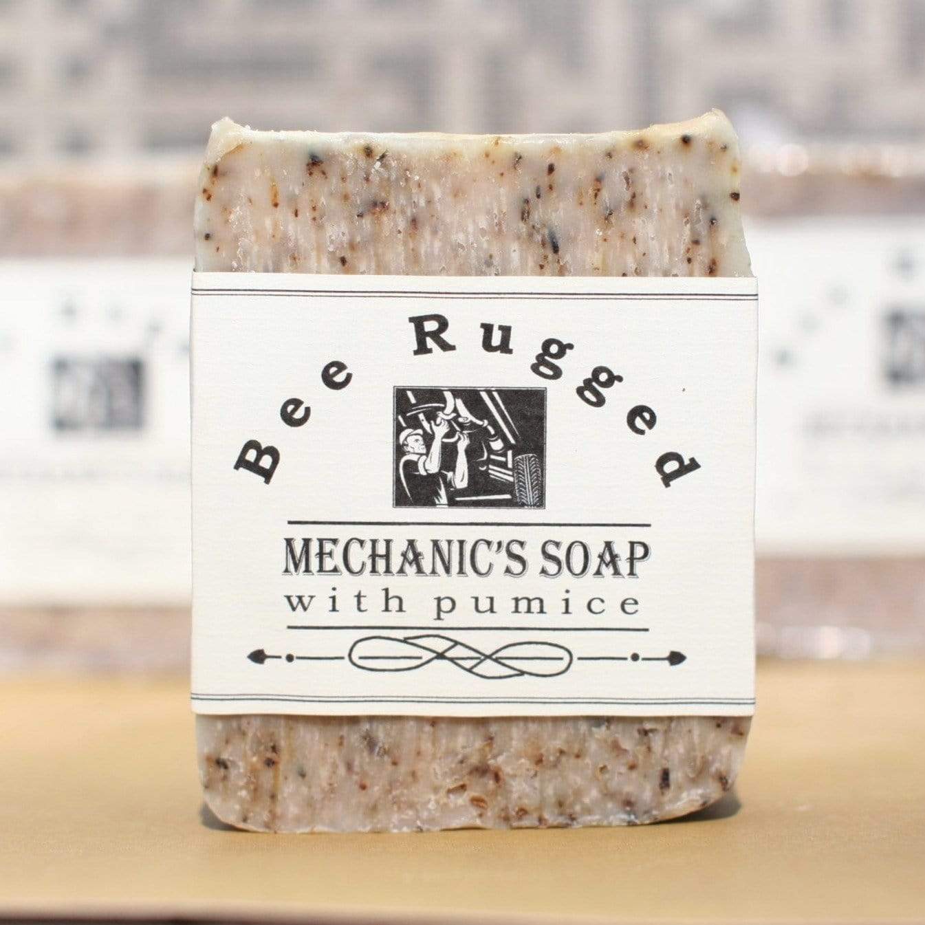 Mechanic's Bar Soap to remove grease and dirt from hands by Bee Lovely  Botanicals - BeeLovelyBotanicals