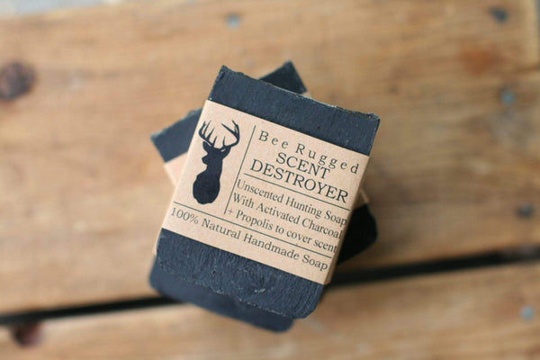 Bee Rugged Dirt Cover Scent Hunting Soap by Bee Lovely Botanicals -  BeeLovelyBotanicals