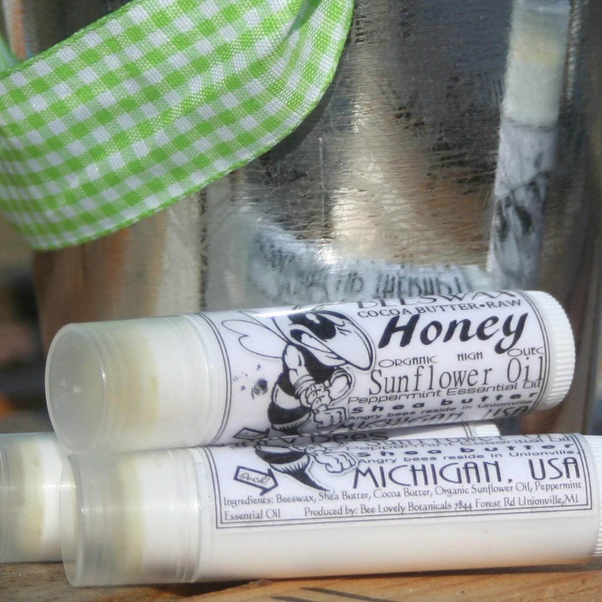 BeeLovelyBotanicals Vanilla Mint Beehive Gift Box