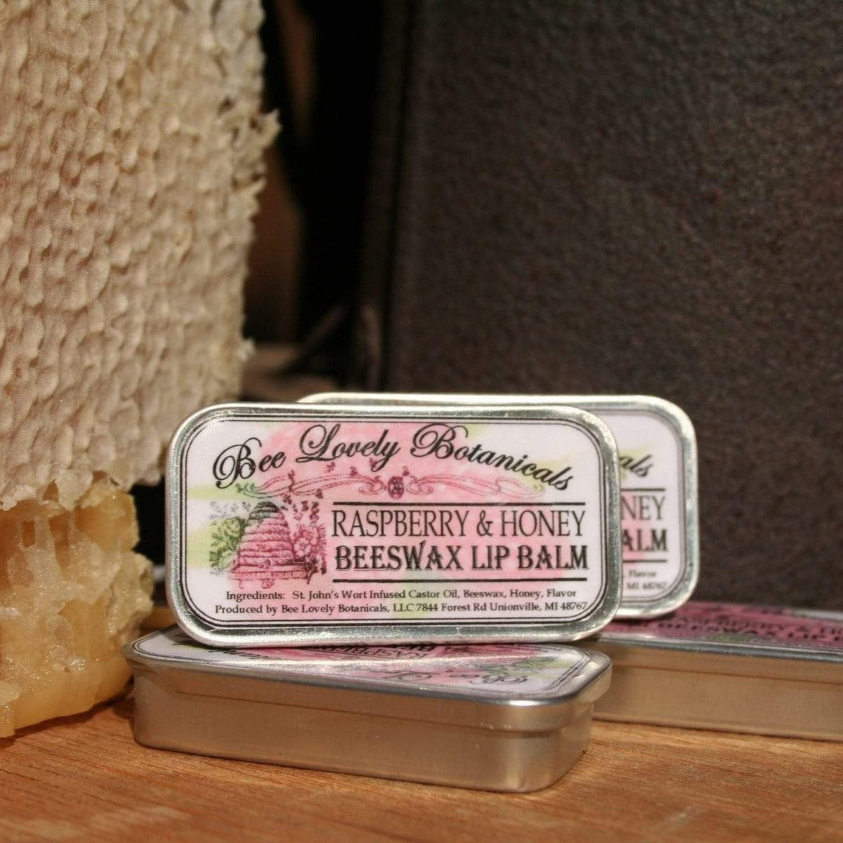 BeeLovelyBotanicals Vanilla Mint Beehive Gift Box